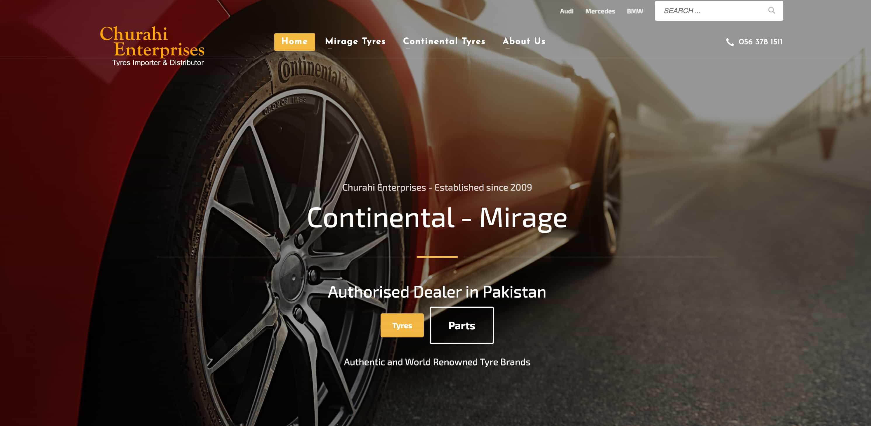 Churahi Enterprises - Web Application Project