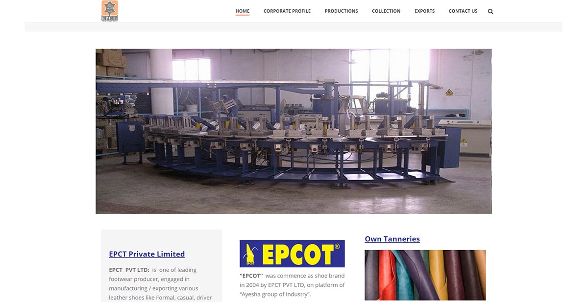 Epcot Pakistan - Web Application Project