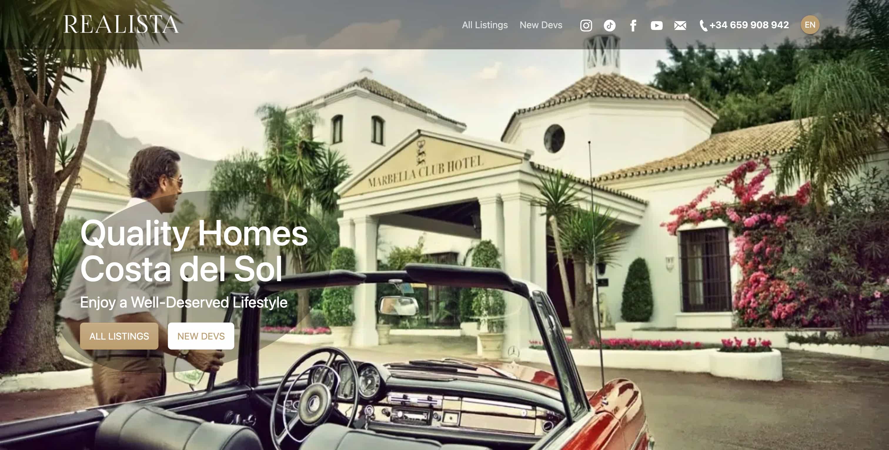 Realista Quality Real Estate - Web Application Project