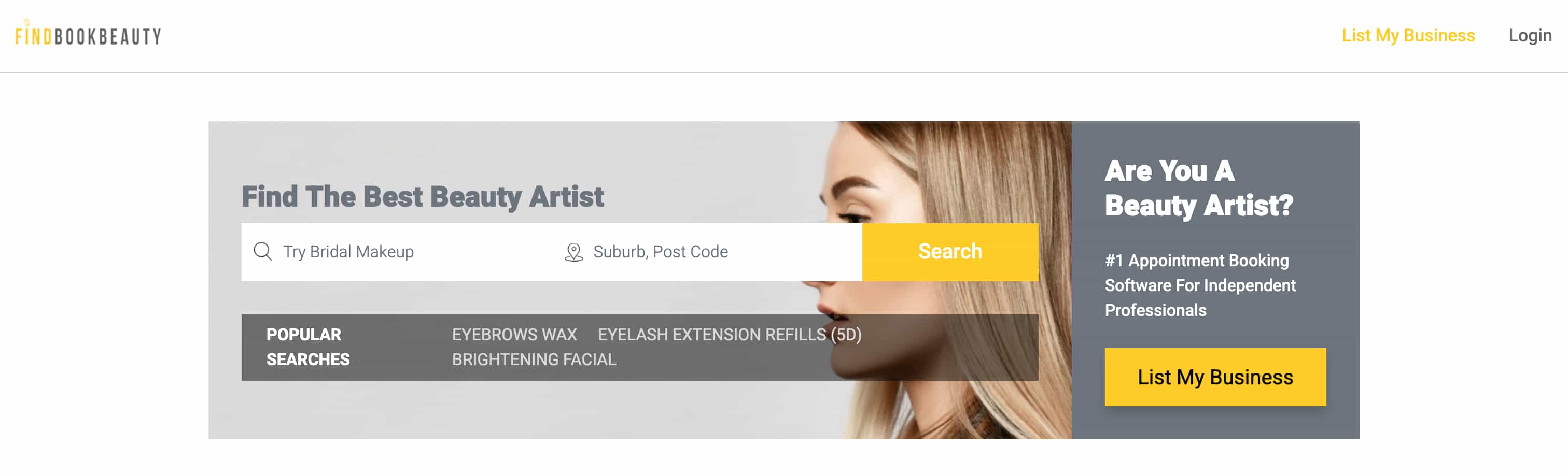 Find Book Beauty - Web Application Project