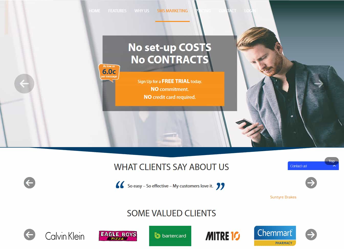 SMS Solutions Australia - Web Application Project